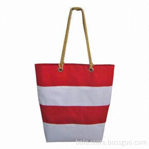 Non Woven Shopping Bag with Lamination, PP Woven Drawstring for Carrying, Customized Logo